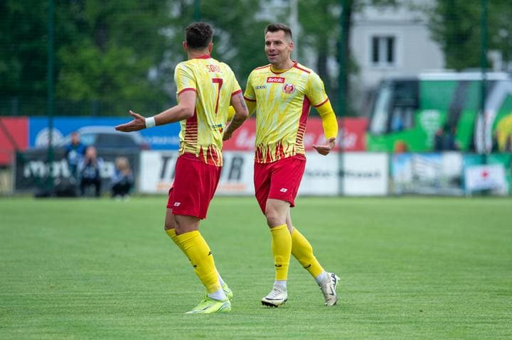 Football. Betclic I Liga. Stal Stalowa Wola - Znicz Pruszkow. 09.05.2025