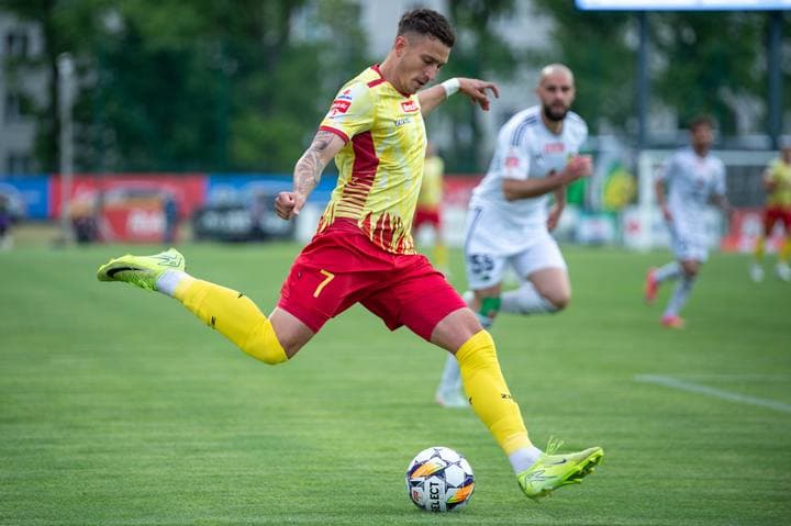 Football. Betclic I Liga. Stal Stalowa Wola - Znicz Pruszkow. 09.05.2025