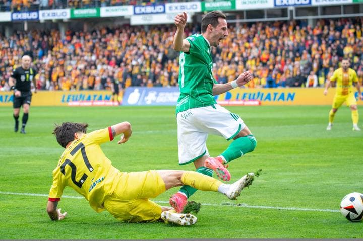 Football. PKO BP Ekstraklasa. Korona Kielce - Radomiak Radom. 30.03.2025