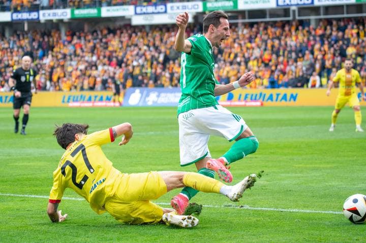 Football. PKO BP Ekstraklasa. Korona Kielce - Radomiak Radom. 30.03.2025