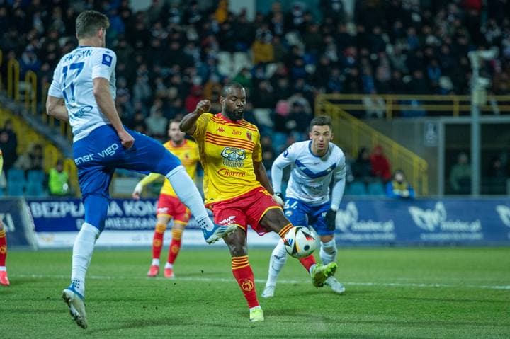 Football. PKO BP Ekstraklasa. Stal Mielec - Jagiellonia Bialystok. 07.02.2025