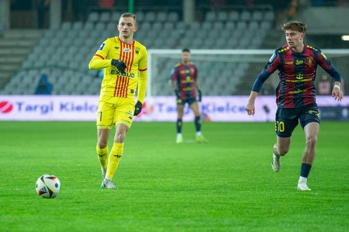 Football. PKO BP Ekstraklasa. Korona Kielce - Pogon Szczecin. 09.12.2024