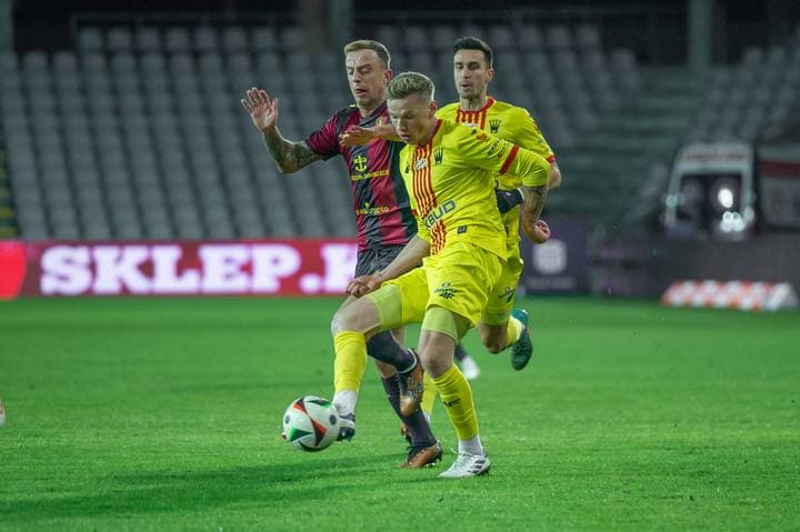 Football. PKO BP Ekstraklasa. Korona Kielce - Pogon Szczecin. 09.12.2024
