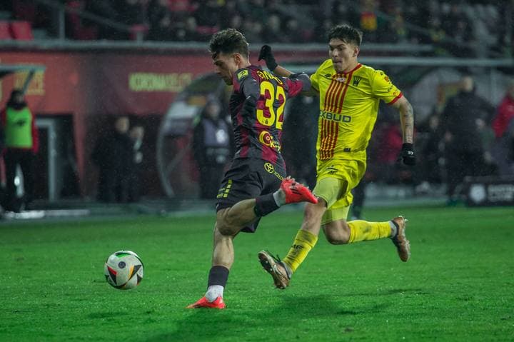 Football. PKO BP Ekstraklasa. Korona Kielce - Pogon Szczecin. 09.12.2024