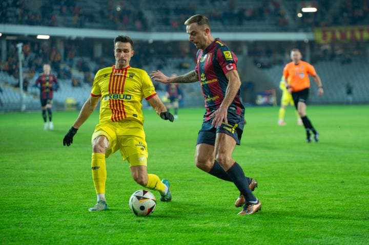 Football. PKO BP Ekstraklasa. Korona Kielce - Pogon Szczecin. 09.12.2024