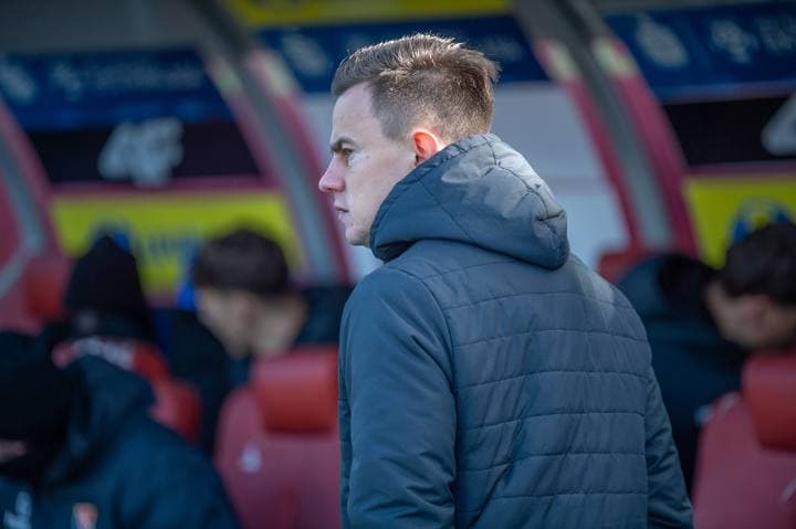 Football. PKO BP Ekstraklasa. Korona Kielce - Motor Lublin. 09.02.2025