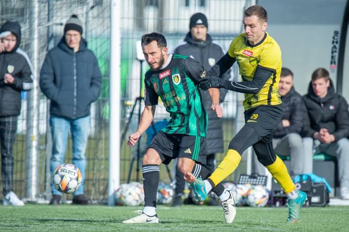 Football. Betclic 1/2 Liga. Stal Stalowa Wola - KS Wieczysta Krakow. 07.02.2025