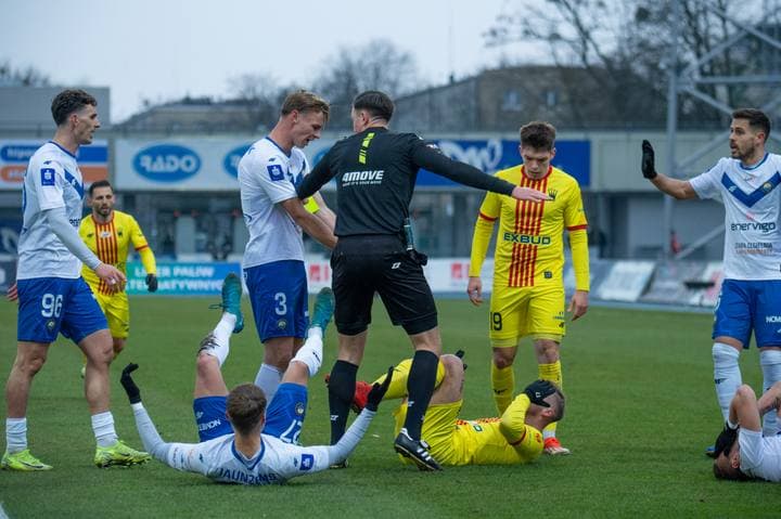 Football. PKO BP Ekstraklasa. Stal Mielec - Korona Kielce. 01.03.2025