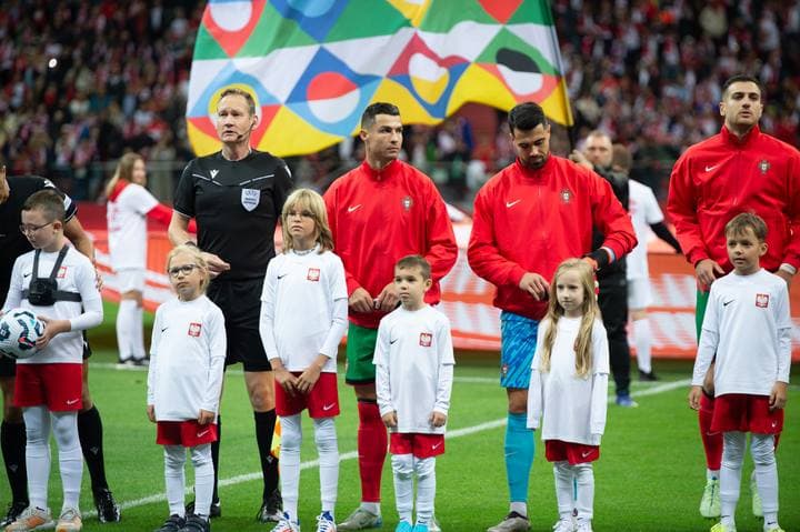 Football. UEFA Nations League. Poland - Portugal. 12.10.2024