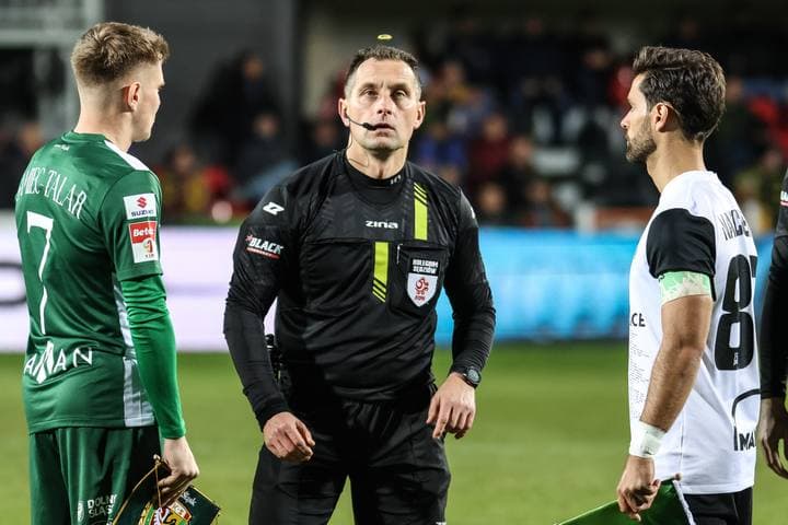 Football. Betclic I Liga. Puszcza Niepolomice - Slask Wroclaw. 21.03.2026