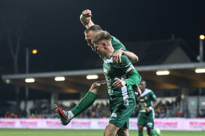 Football. Betclic I Liga. Puszcza Niepolomice - Slask Wroclaw. 21.03.2026