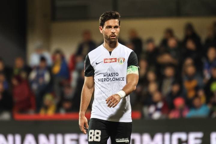 Football. Betclic I Liga. Puszcza Niepolomice - Slask Wroclaw. 21.03.2026