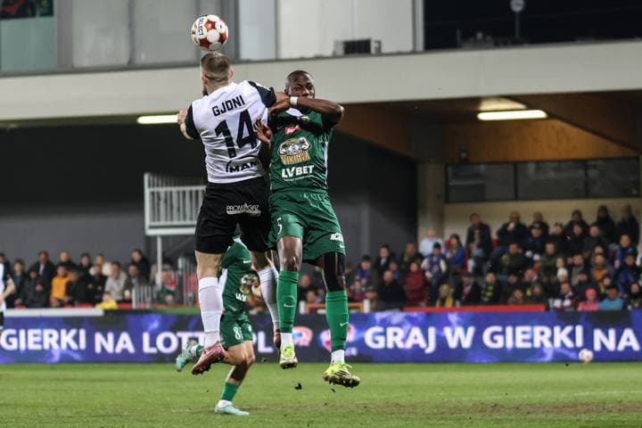 Football. Betclic I Liga. Puszcza Niepolomice - Slask Wroclaw. 21.03.2026