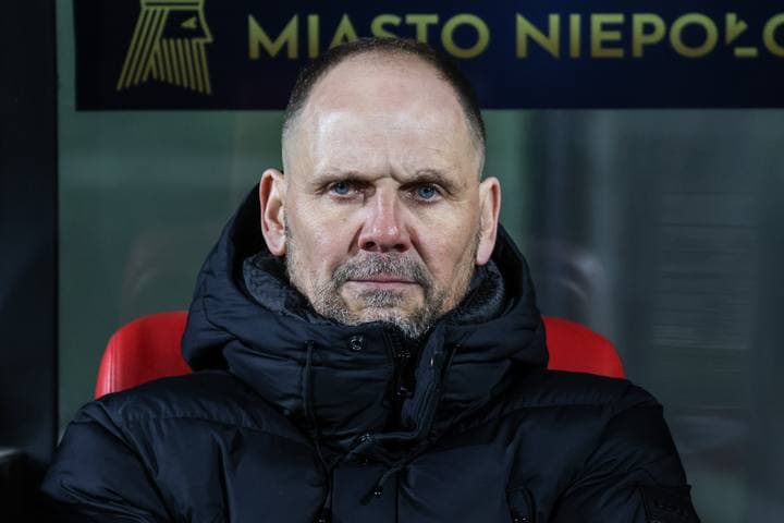 Football. Betclic I Liga. Puszcza Niepolomice - Slask Wroclaw. 21.03.2026