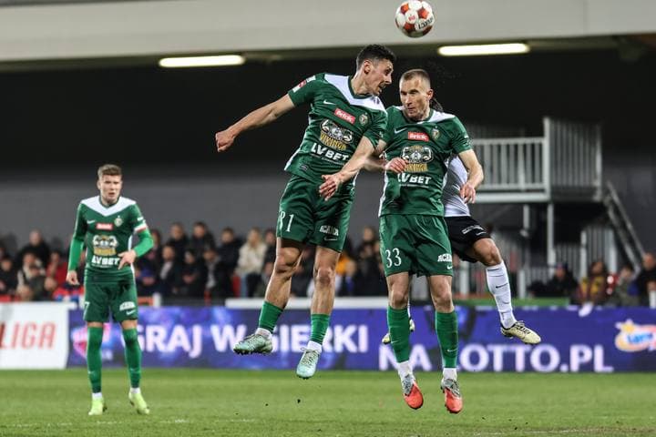 Football. Betclic I Liga. Puszcza Niepolomice - Slask Wroclaw. 21.03.2026
