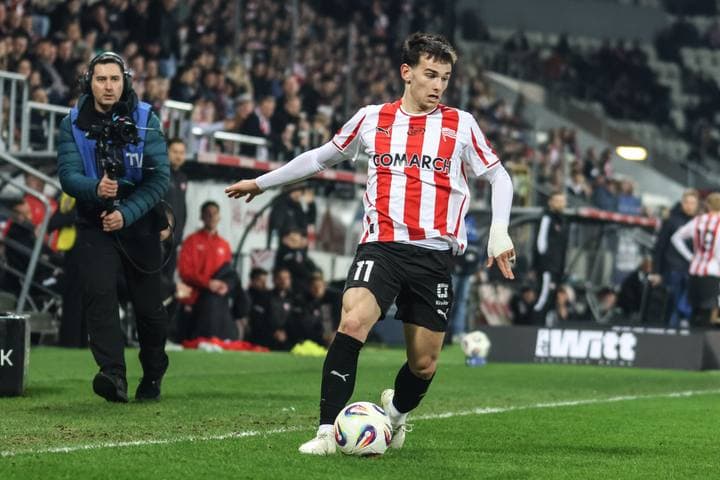 Football. PKO BP Ekstraklasa. Cracovia - Wisla Plock. 14.03.2026