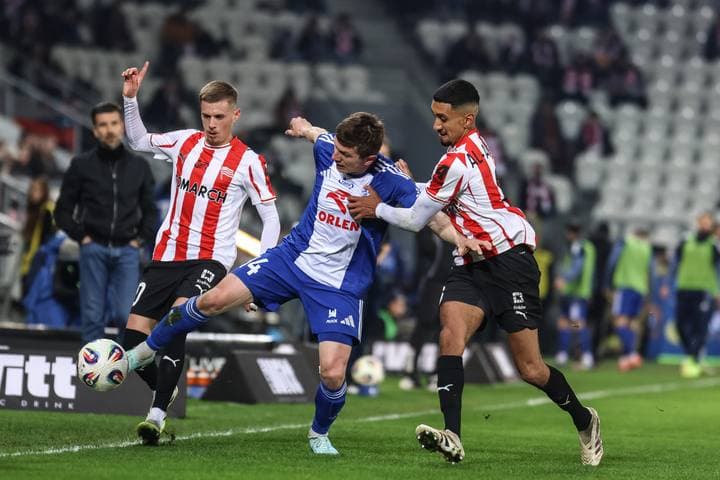 Football. PKO BP Ekstraklasa. Cracovia - Wisla Plock. 14.03.2026