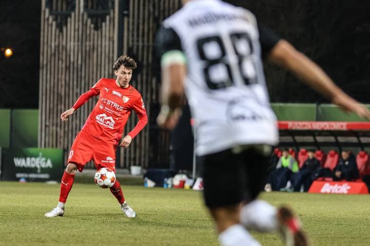 Football. Betclic I Liga. Puszcza Niepolomice - Pogon Siedlce. 06.03.2026