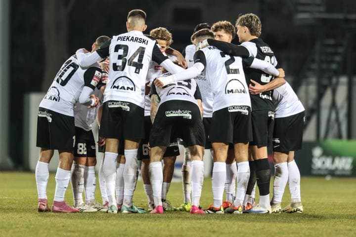 Football. Betclic I Liga. Puszcza Niepolomice - Pogon Siedlce. 06.03.2026