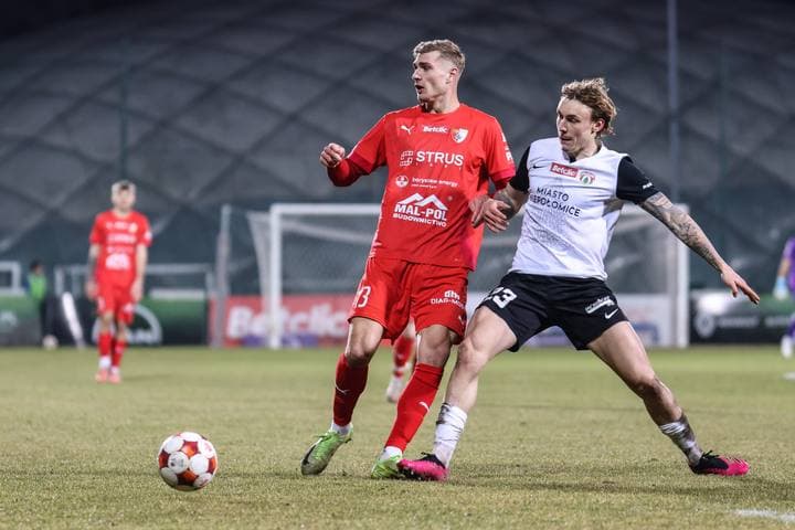 Football. Betclic I Liga. Puszcza Niepolomice - Pogon Siedlce. 06.03.2026