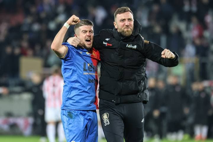 Football. PKO BP Ekstraklasa. Cracovia - Piast Gliwice. 27.02.2026