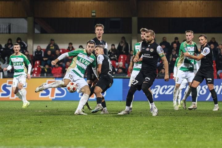 Football. STS Puchar Polski. Puszcza Niepolomice - Lechia Gdansk. 29.10.2025