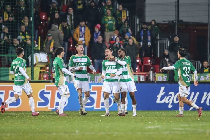 Football. STS Puchar Polski. Puszcza Niepolomice - Lechia Gdansk. 29.10.2025
