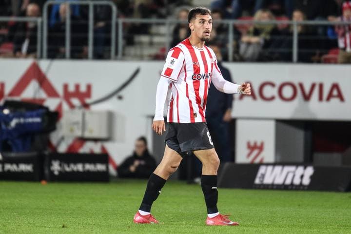 Football. PKO BP Ekstraklasa. Cracovia - KGHM Zaglebie Lubin. 03.11.2025