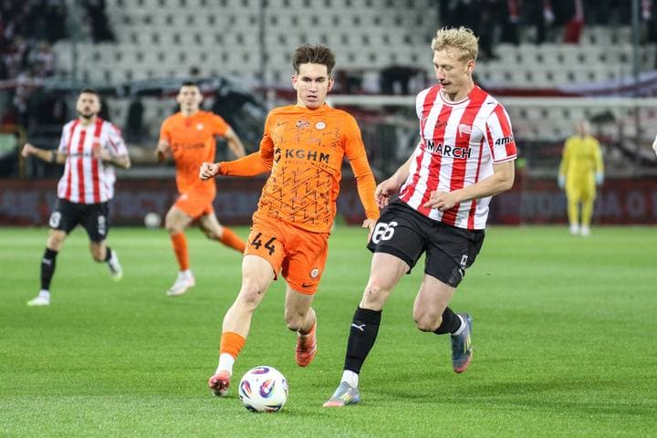 Football. PKO BP Ekstraklasa. Cracovia - KGHM Zaglebie Lubin. 03.11.2025
