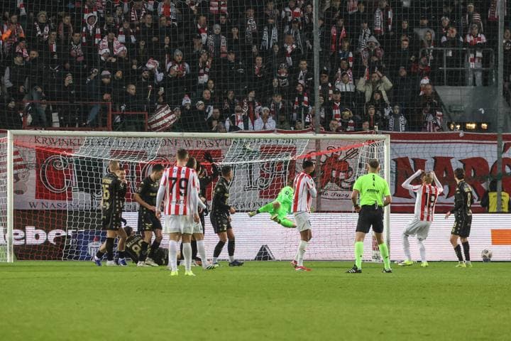 Football. PKO BP Ekstraklasa. Cracovia - Jagiellonia Bialystok. 14.02.2026