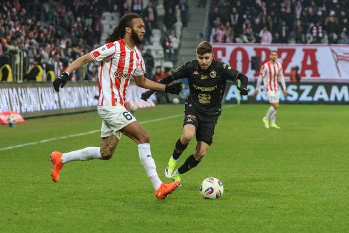 Football. PKO BP Ekstraklasa. Cracovia - Jagiellonia Bialystok. 14.02.2026