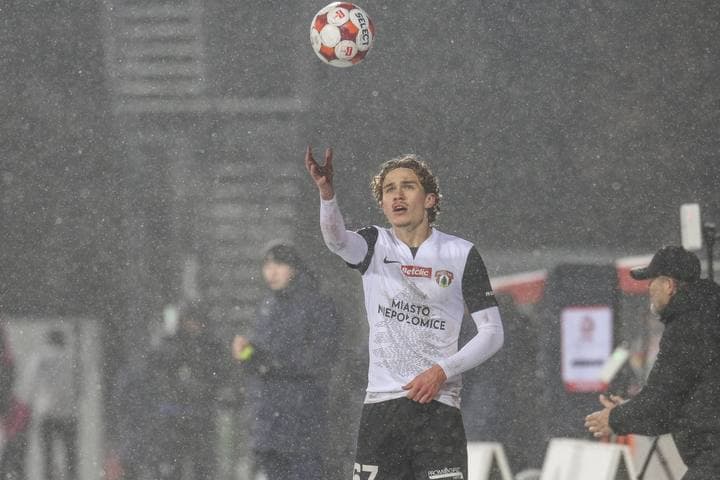 Football. Betclic I Liga. Puszcza Niepolomice - Gornik Leczna. 08.02.2026