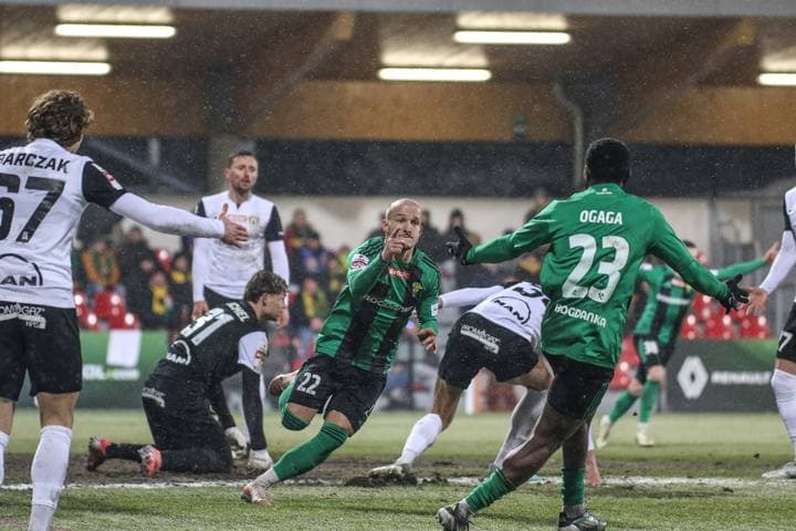 Football. Betclic I Liga. Puszcza Niepolomice - Gornik Leczna. 08.02.2026