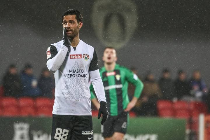 Football. Betclic I Liga. Puszcza Niepolomice - Gornik Leczna. 08.02.2026