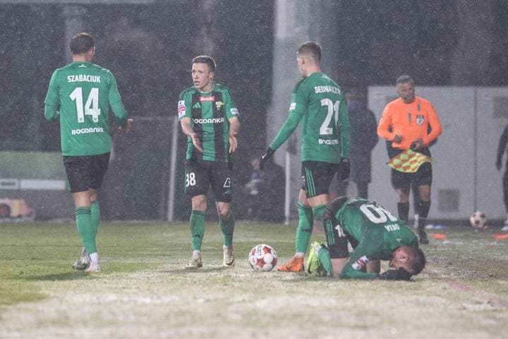 Football. Betclic I Liga. Puszcza Niepolomice - Gornik Leczna. 08.02.2026