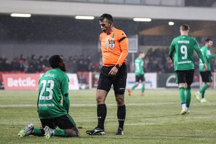 Football. Betclic I Liga. Puszcza Niepolomice - Gornik Leczna. 08.02.2026