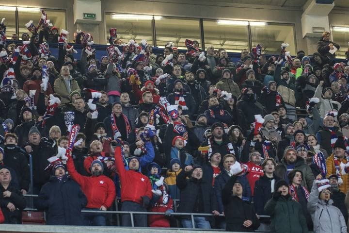 Football. Betclic I Liga. Wisla Krakow - GKS Tychy. 06.02.2026