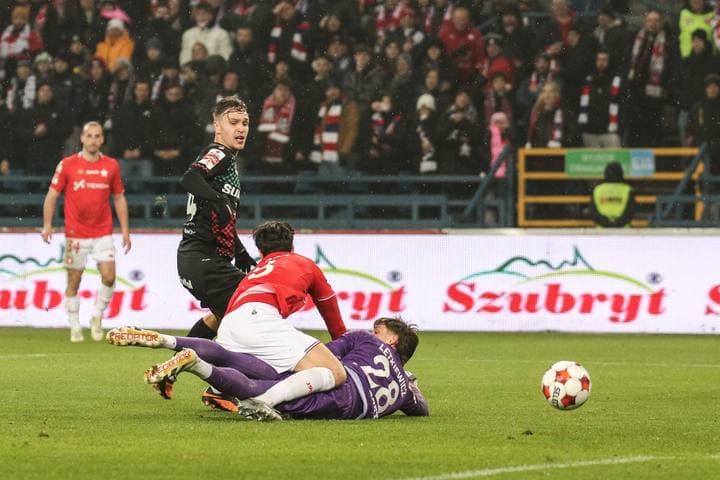 Football. Betclic I Liga. Wisla Krakow - GKS Tychy. 06.02.2026