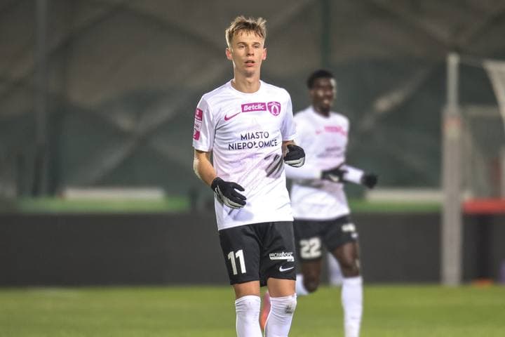 Football. Betclic I Liga. Puszcza Niepolomice - Wisla Krakow. 20.10.2025