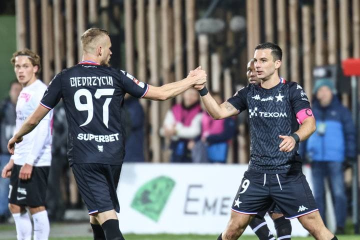 Football. Betclic I Liga. Puszcza Niepolomice - Wisla Krakow. 20.10.2025