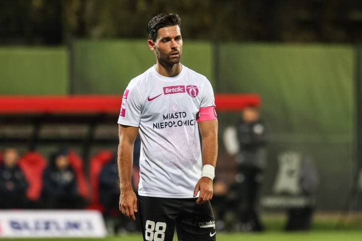Football. Betclic I Liga. Puszcza Niepolomice - Wisla Krakow. 20.10.2025
