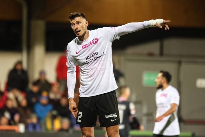 Football. Betclic I Liga. Puszcza Niepolomice - Wisla Krakow. 20.10.2025