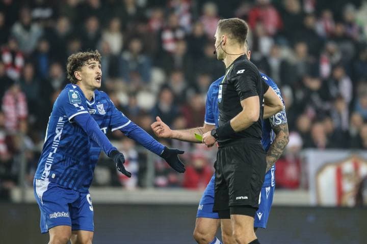 Football. PKO BP Ekstraklasa. Cracovia - Lech Poznan. 07.12.2025