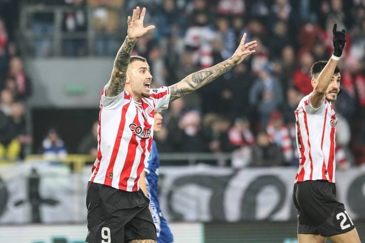 Football. PKO BP Ekstraklasa. Cracovia - Lech Poznan. 07.12.2025
