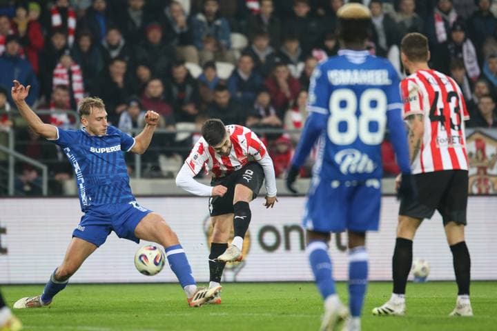 Football. PKO BP Ekstraklasa. Cracovia - Lech Poznan. 07.12.2025