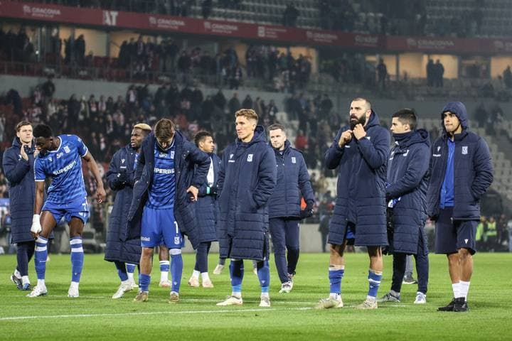 Football. PKO BP Ekstraklasa. Cracovia - Lech Poznan. 07.12.2025