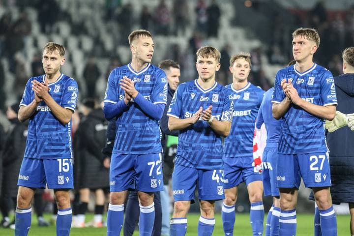 Football. PKO BP Ekstraklasa. Cracovia - Lech Poznan. 07.12.2025