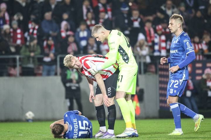 Football. PKO BP Ekstraklasa. Cracovia - Lech Poznan. 07.12.2025