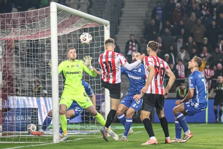 Football. PKO BP Ekstraklasa. Cracovia - Lech Poznan. 07.12.2025