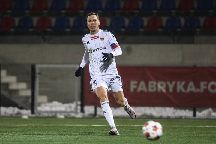 Football. Betclic I Liga. Polonia Bytom - Gornik Leczna. 28.11.2025